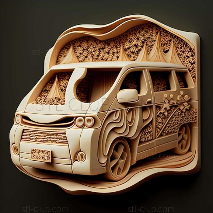 3D мадэль Toyota Noah (STL)